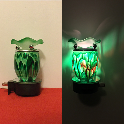 Painted Glass Plug-Ins