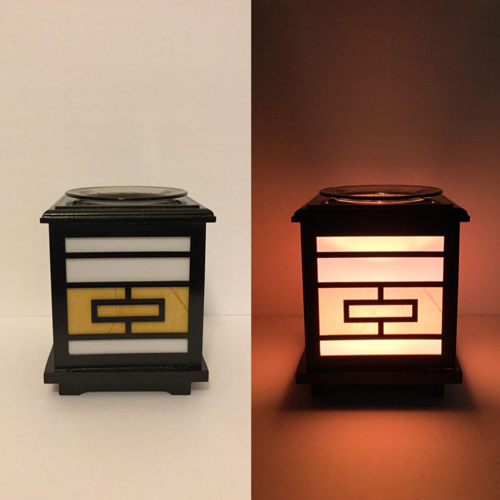 Electric Wood Burners - Multi-Level Window Panes - B